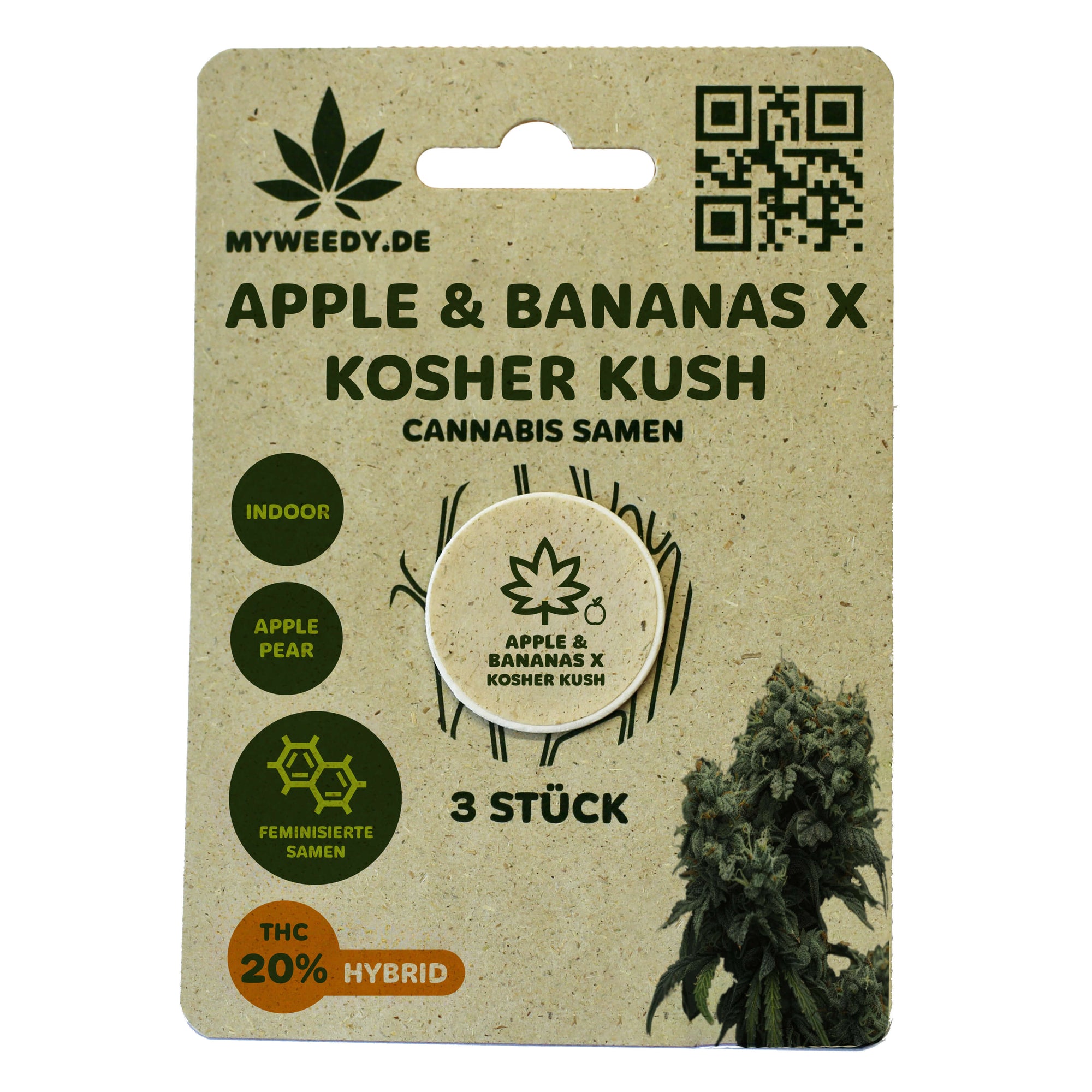 Apple & Bananas x Kosher Kush Feminisiert